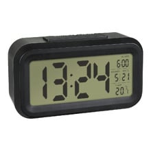 Lumio Digital Alarm Clock with Thermometer